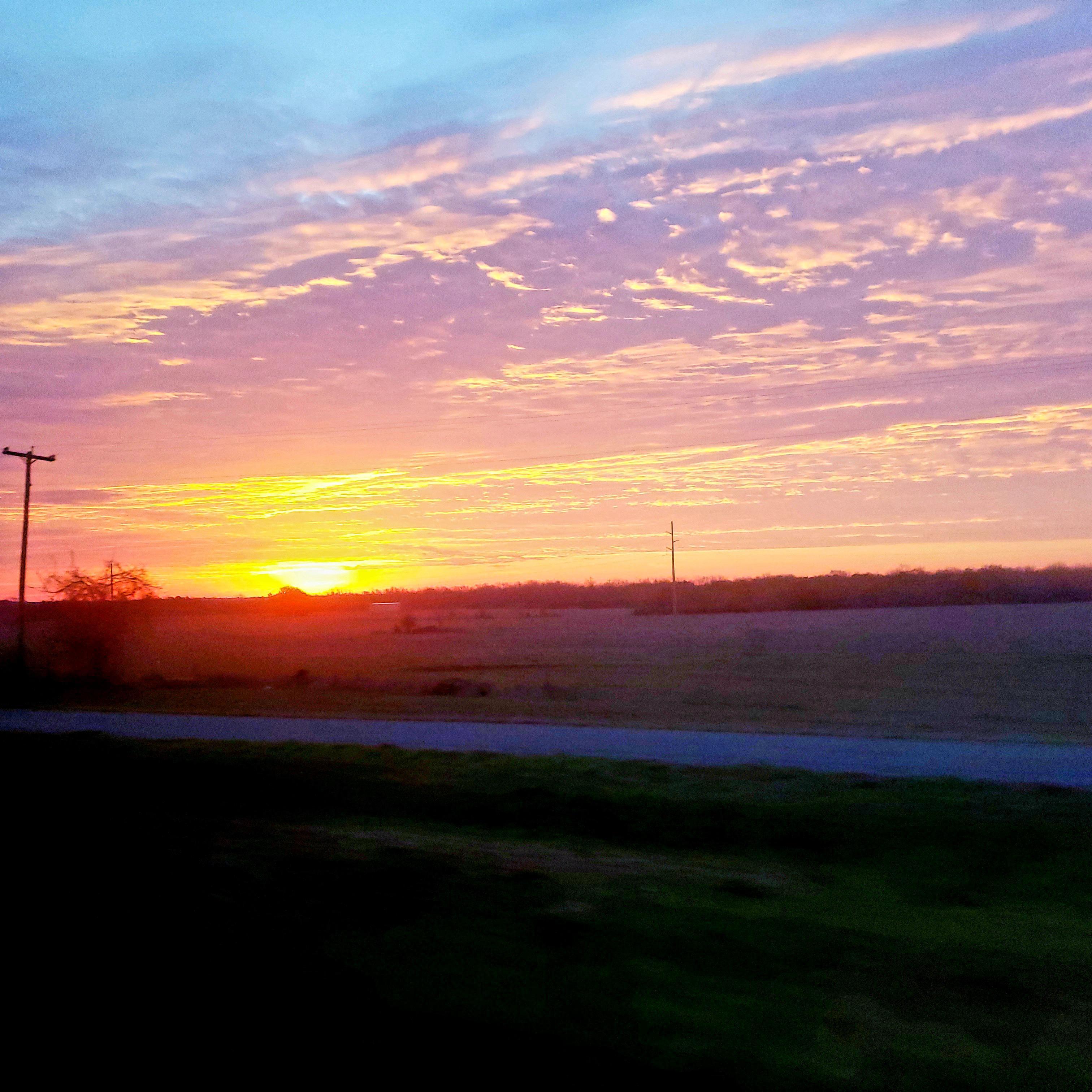 Sunrise in East Texas 2.18.2022