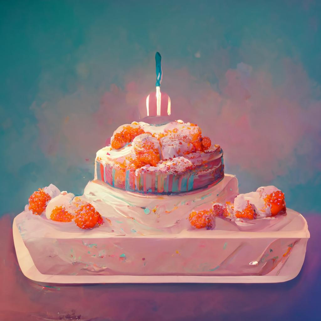 Happy Cake Day To Me By A.I