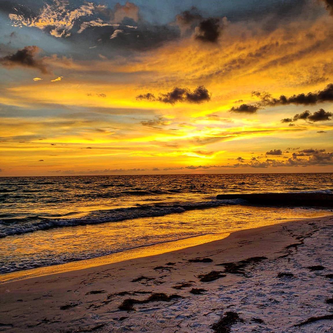 Sunset over Anna Maria Island, FL.