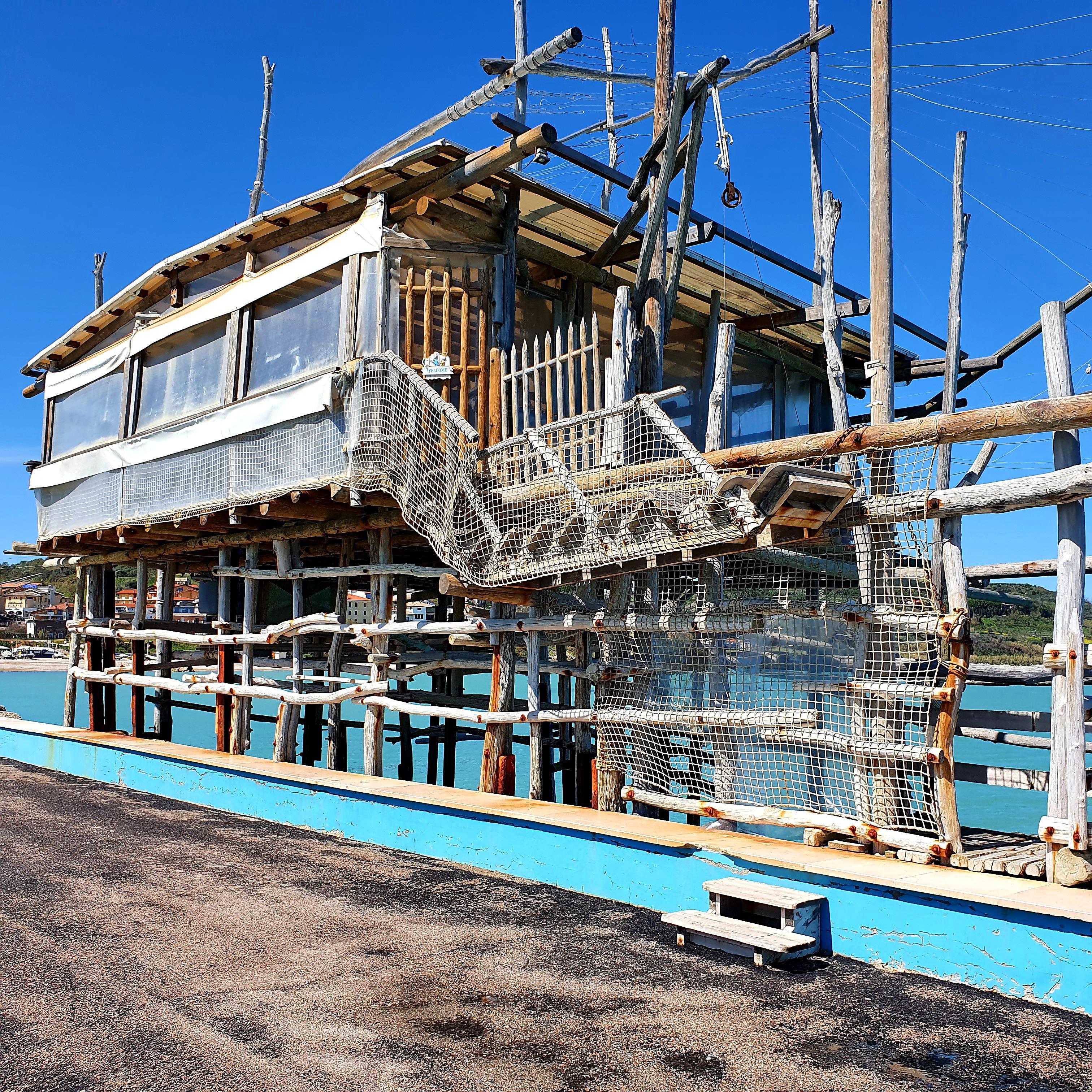 Trabocco San Giacomo Italy #Trabocchiabruzzo