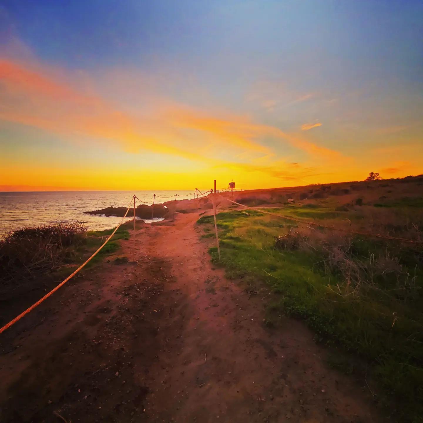 Sublime sunset at Leo Carillo State Park, Malibu.