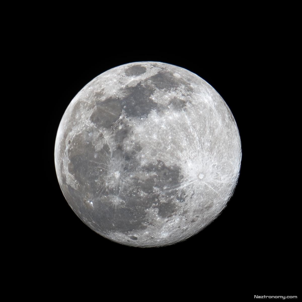 First time stacking the Full Moon