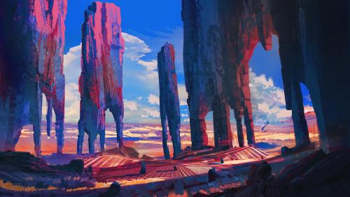 The Pillars by Anthony Brault