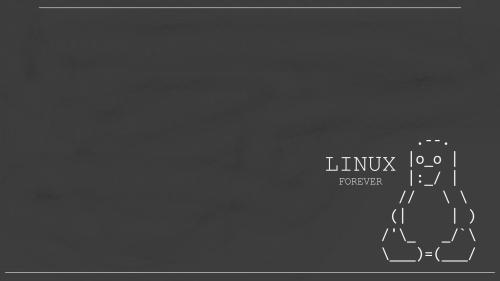 minimum Linux wallpaper