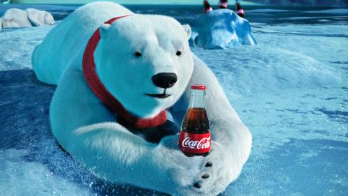 coca-cola polar bear