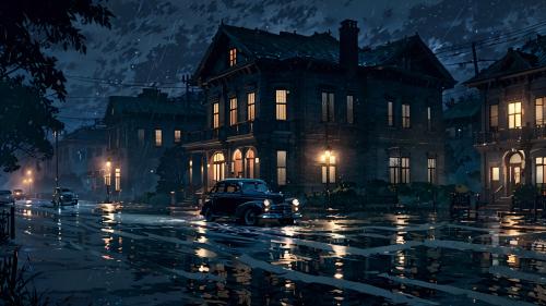 Driving on the storm