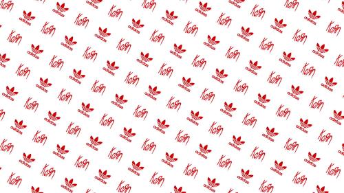 KoRn/Adidas Logos from Shoes Wrapping Paper