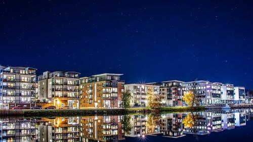 City Lights and Starry Nights