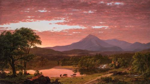 Mt Ktaadn by Frederic Edwin Church, 1853