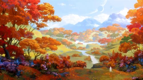 Skyforge Autumn by Andrey Maximov