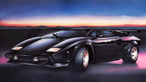 Lamborghini Countach 5000 Quattrovalvole by Patrignani