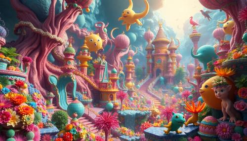 The Whimsical Kingdom of Fantasy