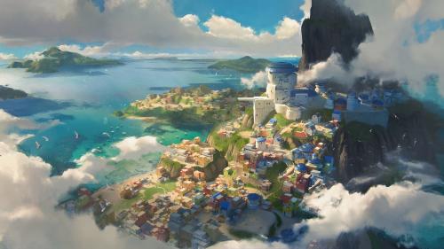 Island Town by Jonathan Bertaud
