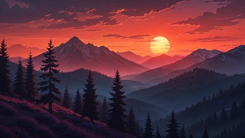 Sunset Peaks