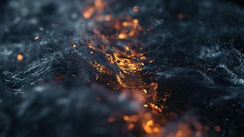Epic Clash Of Water And Fire