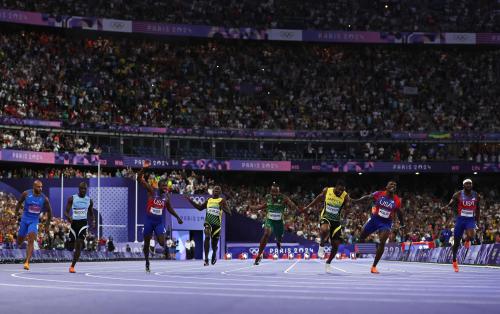 Olympic 100m Final Pic  blowalls.com