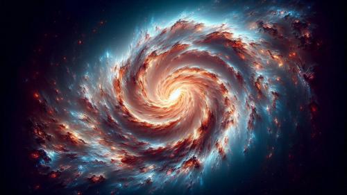 Spiral galaxy By AI