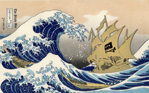 The Pirate Bay - The Great Wave off Kanagawa