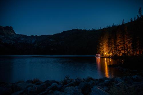 Evening lake