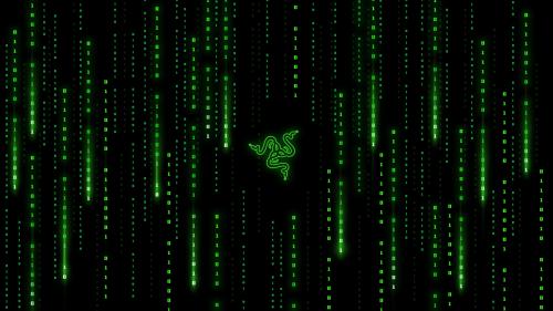 Razer Matrix Falling Codes