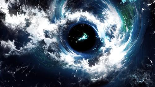 Cosmic Black Hole Vortex AI