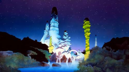 Green Towers by Roger Dean