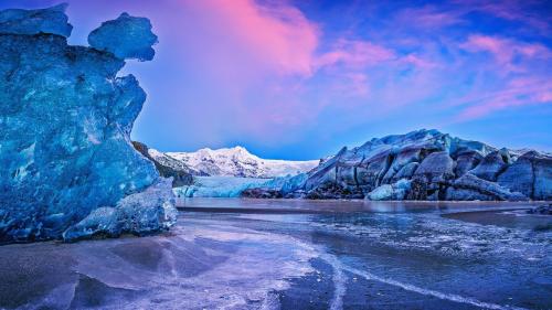 Icy landscape