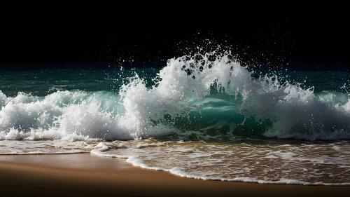 Midnight coast