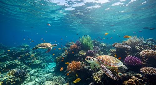 Beautiful view of the Ocean.