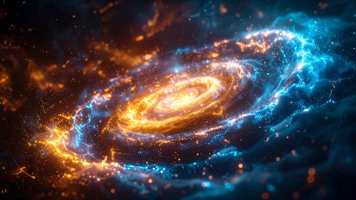 Cosmic swirl