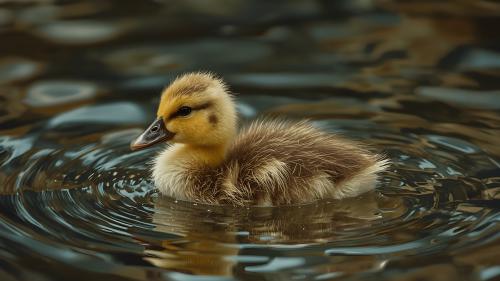 Just a cute duckling