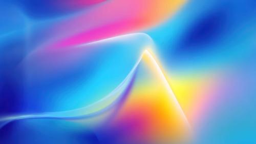 Colorful Gradient Abstract Digital Art