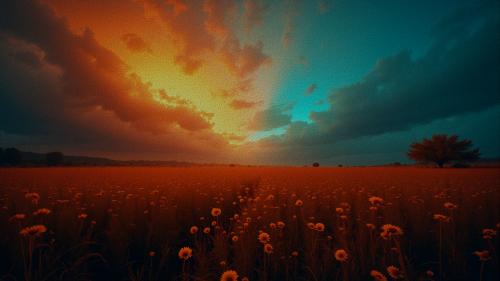 Sunrise on Canvas