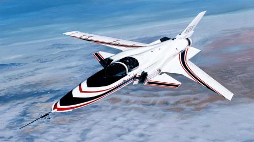 Artist's Rendition of the Grumman X-29