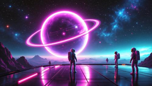 Synthwave Space Odyssey