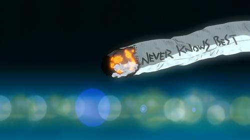 Don't know who did any touchups, based on a frame from FLCL