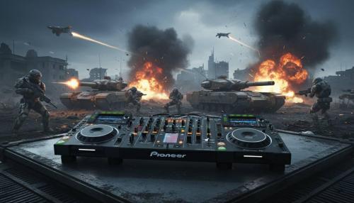 Pioneer CDJ-2000 Nexus 2 +DJM-2000 Nexus 2 In War Wallpaper Par Infinity Nicolas 974