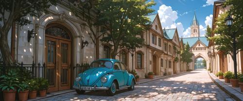 Quiet Morning in Old Town
