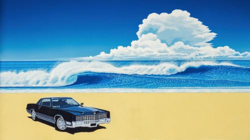 Beachside Cloud Vehicle, late 2000s by Hiroshi Nagai