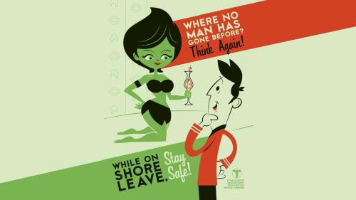 When on Shore Leave...