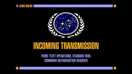 Incoming Transmission