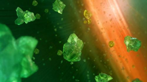 Microscopic Emeralds Around a Brown Dwarf - 2025 -