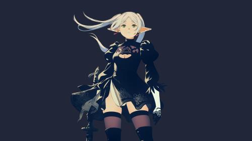 Frieren in Nier:Automata Universe