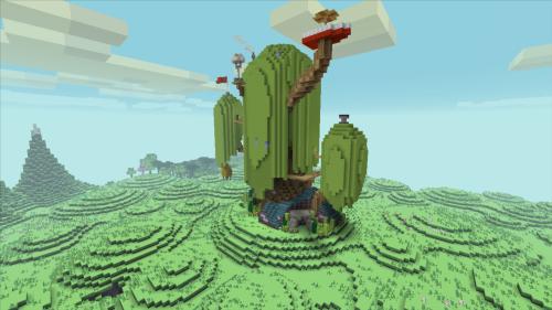 Minecraft Wii U edition: Adventure Time map