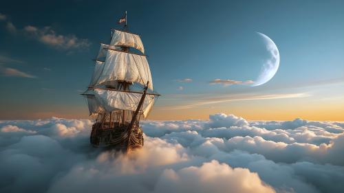Sailing on clouds