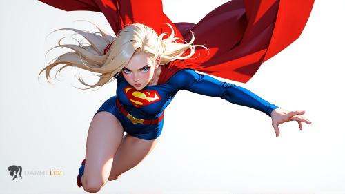 Supergirl wallpaper 4K