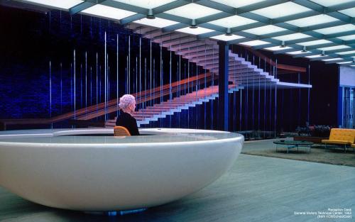The Reception Desk at the General Motors Technical Center, 1965