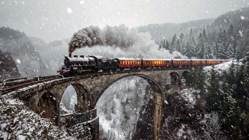A Winter Steam Journey