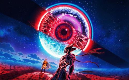 Saitama VS Garou  2240*1400