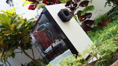 PC Gamer photo in a garden res